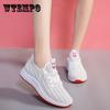 Spring Summer Women's Sports Shoes Breathable Lightweight Casual Shoes Mesh Shoes Sports Soft Bottom All-match