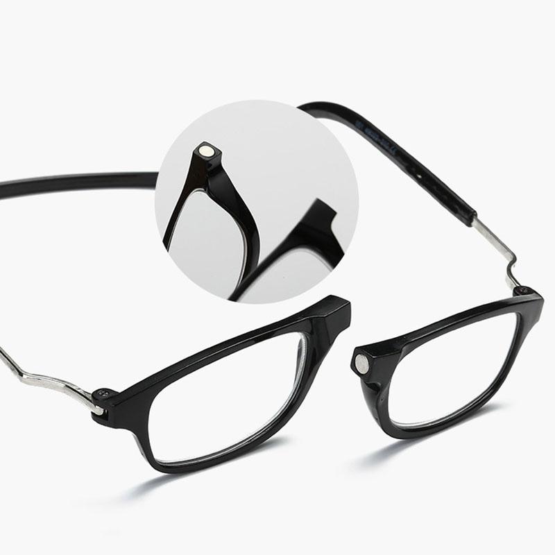 Горячая Распродажа Женские Мужские Очки Gafas Квадратные Регулируемые Оправы Очки Постоянные Пресбиопия Висячие Шеи Высокого Качества Очки Для Чтения Унисекс Бусины