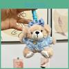 Bear Lovely Plush Keychain Character Doll In Soft Fabric Ideal For Gifting And Collectibles