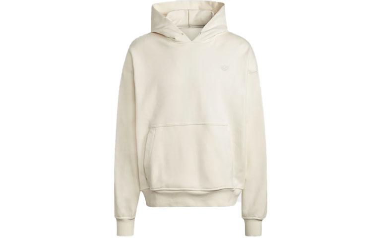 Adidas Originals Blue Version Collection Sweatshirts Men's White Hooded Moderate Regular H23138