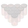 10Pcs Plastic Empty Bottle Roll Film Case Box Seal Fishing Bait Can Container