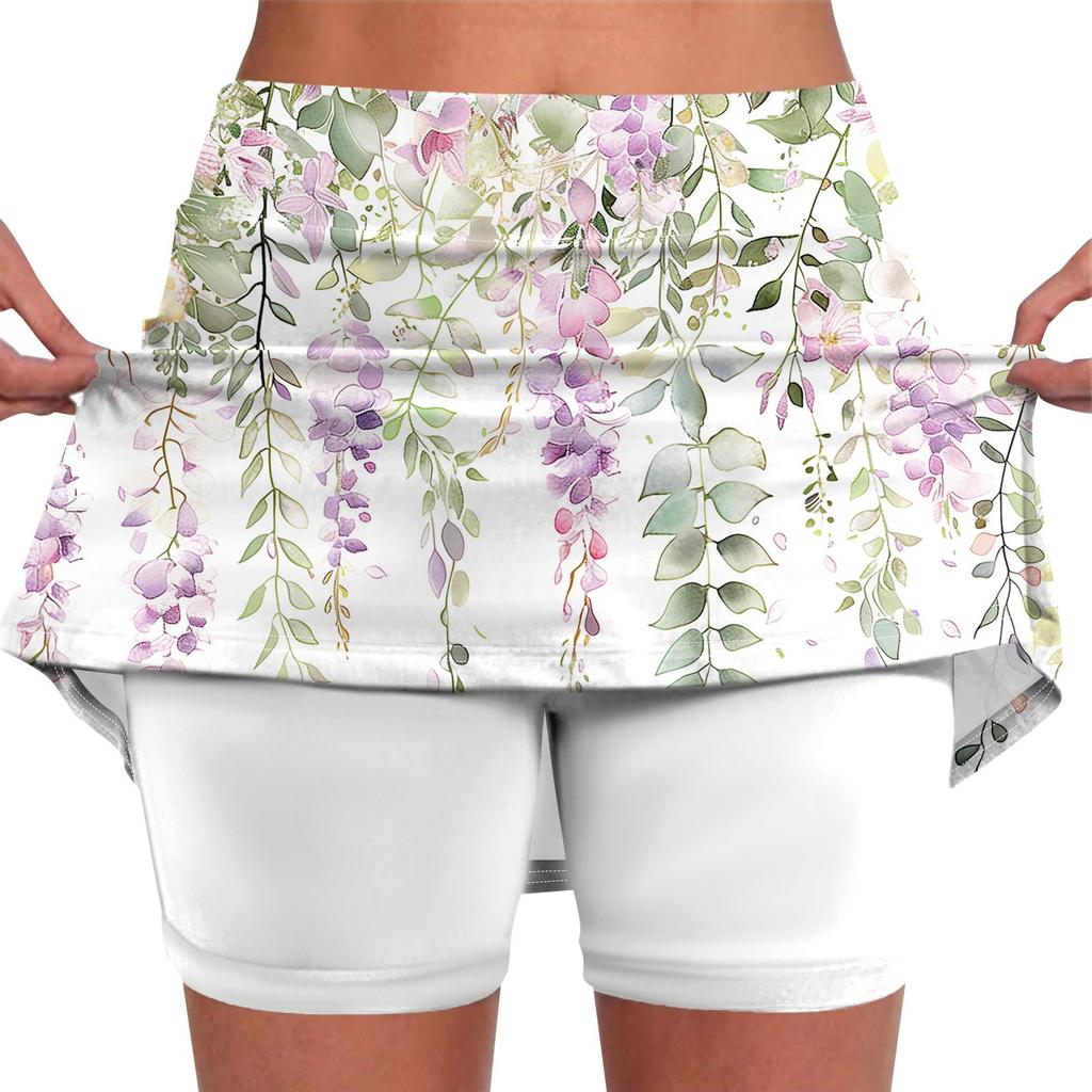 Эластичные брюки-кюлоты для йоги для женщин, спортивные шорты с принтом, легкие узкие однотонные бегуны с высокой талией