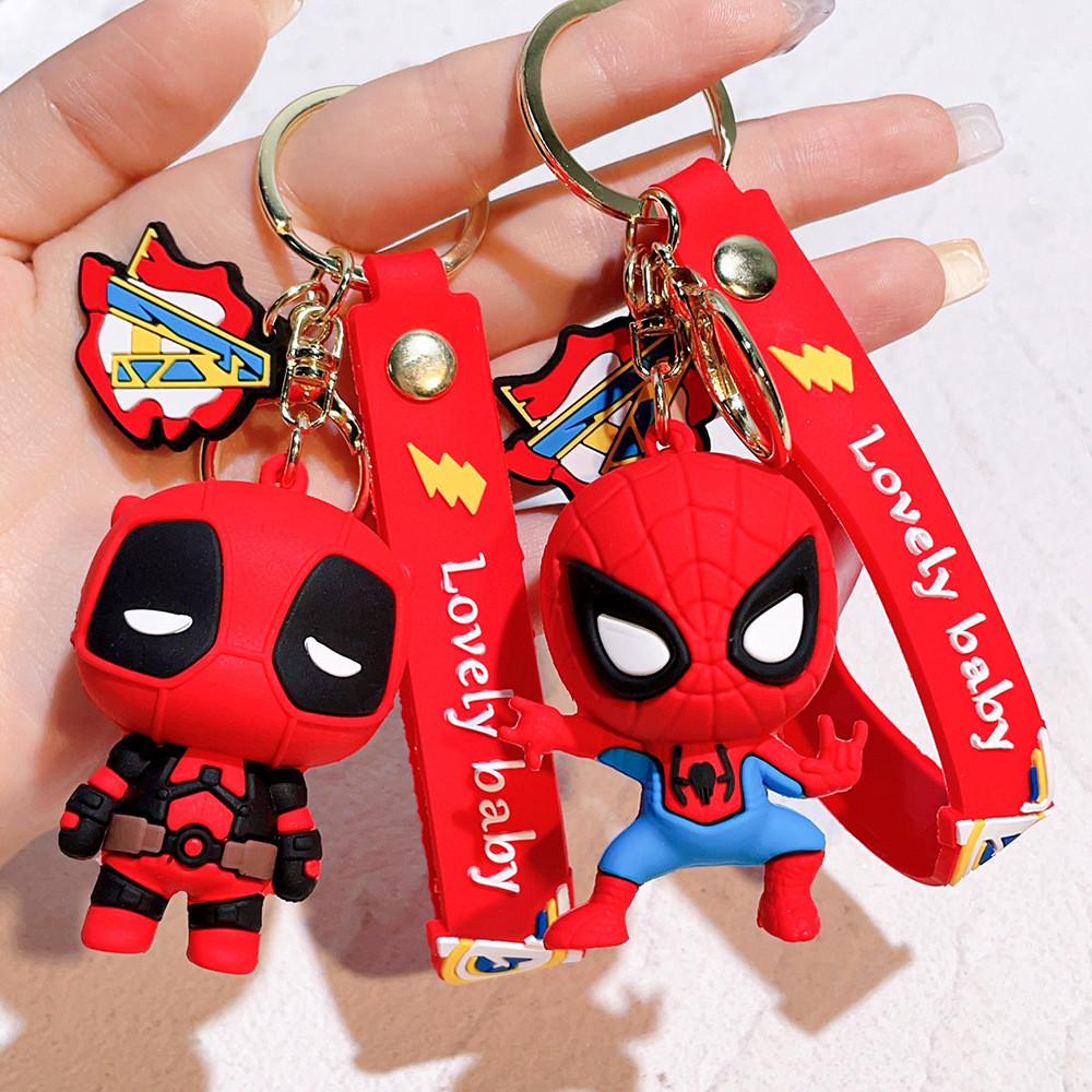 Unique 2024 Deadpool Keychain Silicone Gift