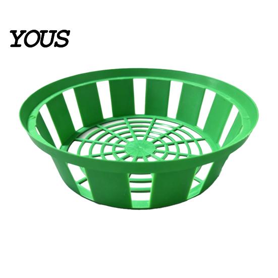 Fish Tank Aquatic Holders Hydroponic Planter Basket, Plant Grow Slotted Plastic Planter, Round And Square Pond Baskets Holder for Ponds Aquariums