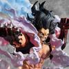 MegaHouse One Piece Monkey Luffy Gear 4 Snakeman окрашенная полная фигура Портрет Пиратов SA-MAXIMUM D. АБС и ПВХ