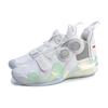 Li Ning WOW 8 Нескользящие Легкие Высокие Баскетбольные Кроссовки Мужские Белые ABEP001-1