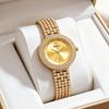 Sparkling Diamond Watch for Women YaLaLuSi, Thin Row Metal Bracelet Dress Quartz Watch with Band Adjuster & Brand Gift Box