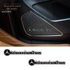 GLC  4pcs 3D aluminum speaker stereo speaker badge emblem Sticker for Mercedes Benz B/C/E/S Class A Class C200L GLC GLK CLA GLA