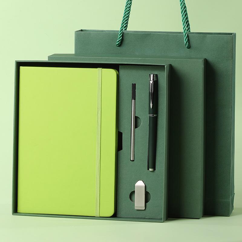 Подарочный набор из ценных деловых блокнотов 2025 года для корпоративных ежегодных собраний