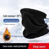 Unisex Windproof Polar Fleece Scarf Mask for Cycling – Thickened Neck Protection