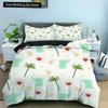 Love Heart Pattern King Queen Duvet Cover Women Heart-shaped Print Bedding Set Red Black Quilt Cover Polyester Comforter Cover