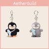 Back Fish Penguin Plush Keychain With Soft Material For Cute Gifts And Accessories