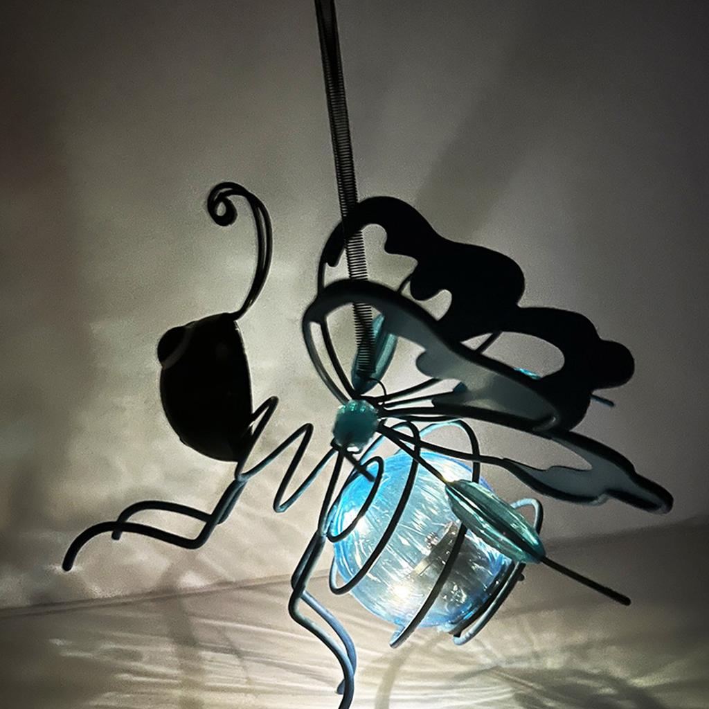 Hanging Flying Luminous Simulated Insect Decorations, Interesting Garden Decorations