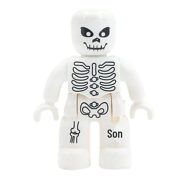 Lexiangfeng Large Building Blocks Minifigure Accessories Doll Parts