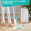 4 piece fitting S1000/S1000A/S1000C/S1000WM/S1001C steam mop replacement pad White  washable and reusable