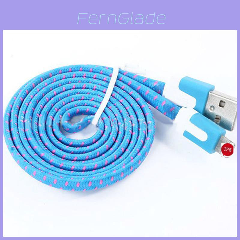 2m Braided Nylon Rope Usb Typec 31 Data Sync Charger Charging Cable For Iphone