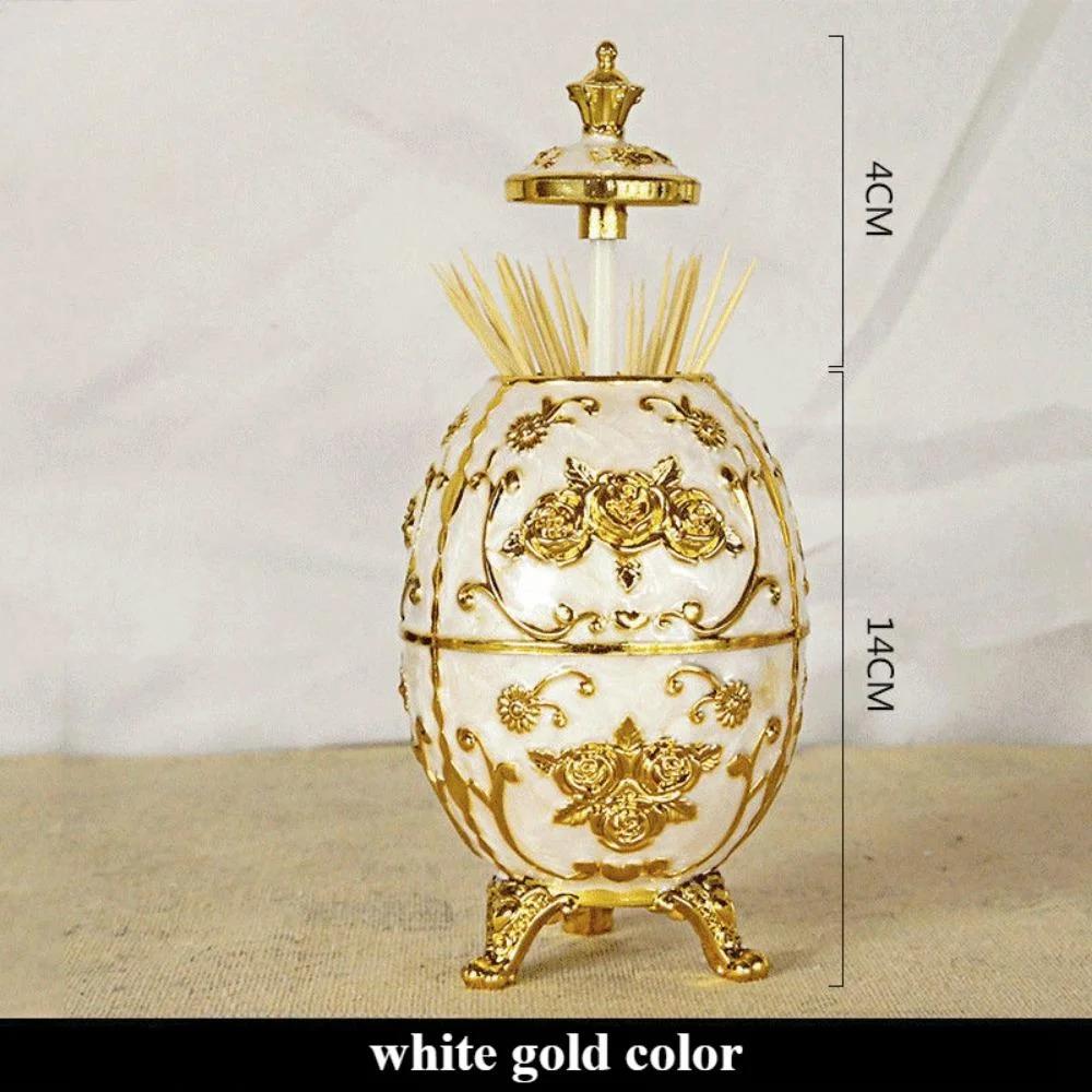 Держатель для зубочисток Rose Press, легкие роскошные высококачественные товары для дома, модная ретро-пластиковая коробка для зубочисток