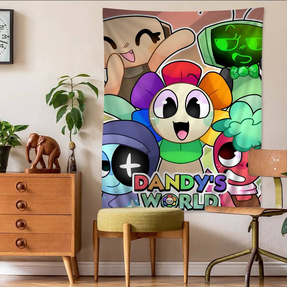 Игровой D-Dandys World DIY Настенный Гобелен для Гостиной Дома Комнаты в Общежитии Декор Настенное Искусство Декор