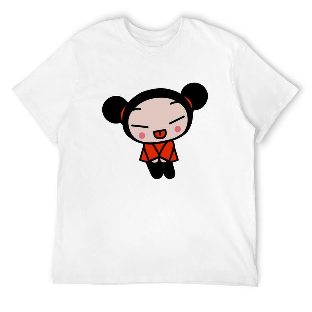 Футболка Pucca быстросохнущая винтажная футболка с аниме принтом графическая футболка винтажная футболка на заказ мужские футболки большого веса