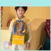Toddler School Bag With Cartoon Print And Comfortable Archshaped Shoulder Straps For Education