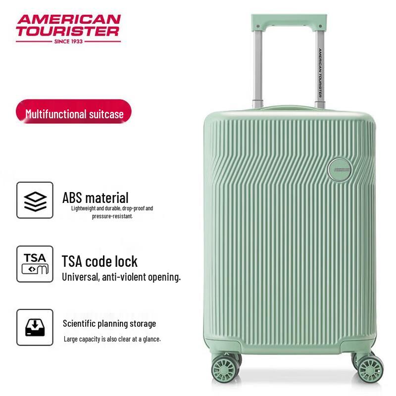 Mei Lv 20-inch ABS Hard Shell Carry-On Suitcase with TSA Lock
