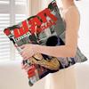 Amine Girl Mitaka Asa Chainsaw Man Cushion Cover Polyester Sofa Cushions Decorative Throw Pillows Home Decoration Pillowcover