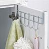 Coat Hanger Good Load-Bearing Door Hook 5 Hooks Rack Towel Hanger Rack Bathroom Organizer