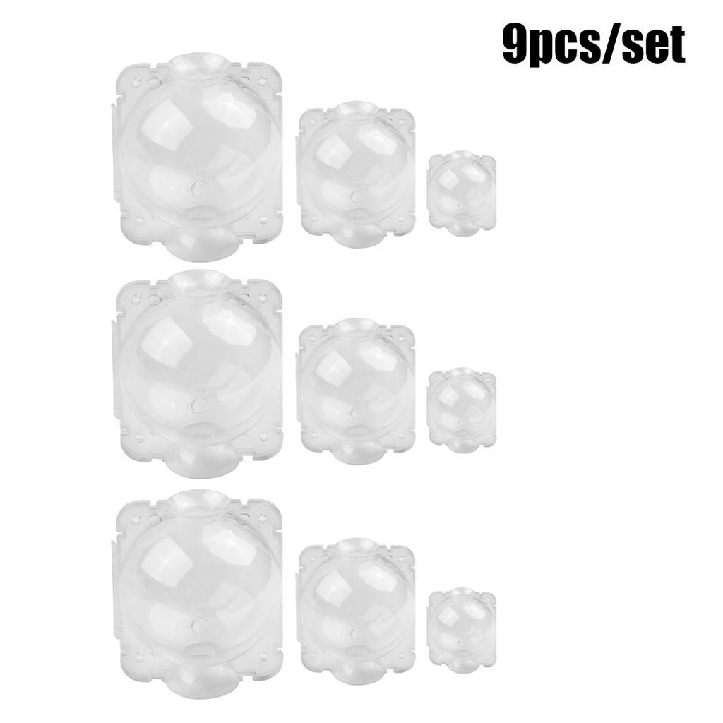 9 шт. Коробки для укоренения Шарообразная коробка Прививка Высокое давление