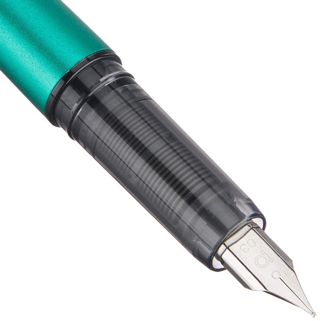 Platinum Fountain Pen Plaisir Teal Green Fine Nib PGB-1500#45-2