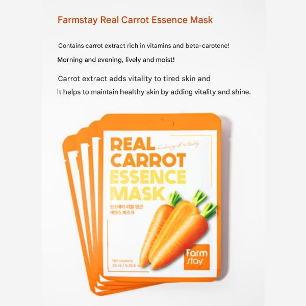 FARM STAY Набор масок Real Essence Mask Combo Pack Версия 2 (1КОРОБКА / 12 ЛИСТОВ) 23 мл / 0,78 жидких унций. за лист (3 варианта)