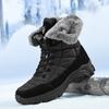 Fashion Men Winter Snow Boots Super Warm Men Hiking Boots High Quality Waterproof Leather High Top Big Size Men's Boots Outdoor Sneakers