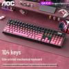 Проводная механическая игровая клавиатура AOC GK410