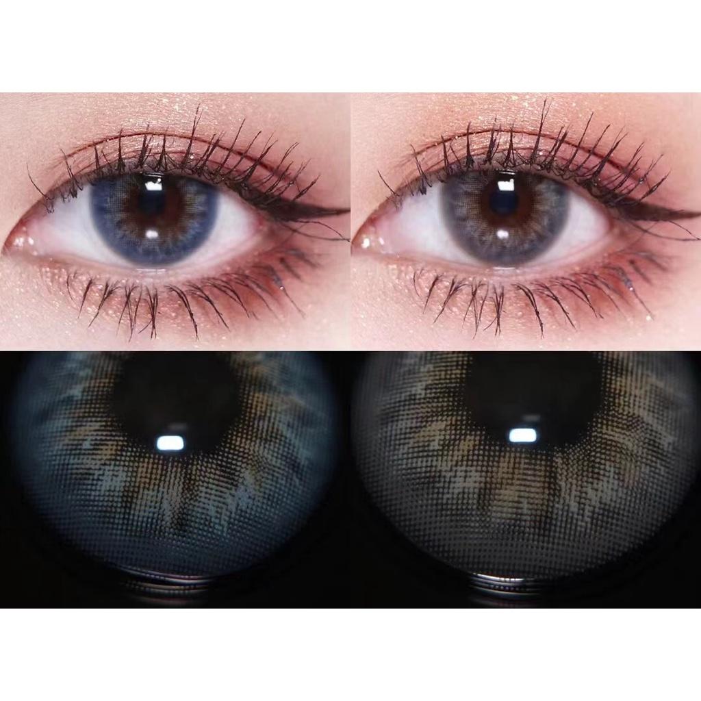 2 шт./пара линз, натуральные контактные линзы, красивые контактные линзы, цветные линзы для глаз, коррекция зрения (Dia:14мм)