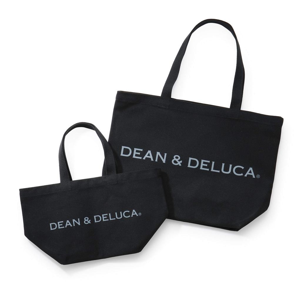 Большая сумка-тоут Dean Deluca и однотонная Эко 45 x 13 x 32 см и Сумка, Черный, Женская Мужская, Цвет, Практичная, Складная, Сумка,