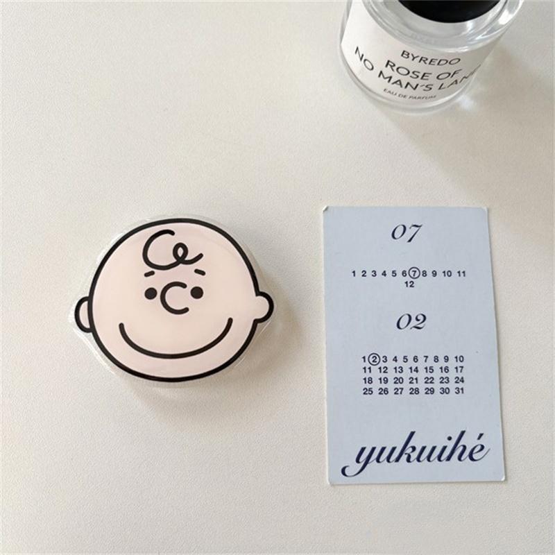 Cute Comic Snoopy peanut Charlie holder Phone case For iPhone 15 16 14 13 12 11 Funny Cartoon Snoopy Phone Universal Bracket