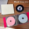Альбом для хранения CD из ПУ-кожи, Винтажный чехол-держатель из ПУ-кожи для коллекции DVD, Музыки/Фотокарточек, Портативный, с защитой от пыли