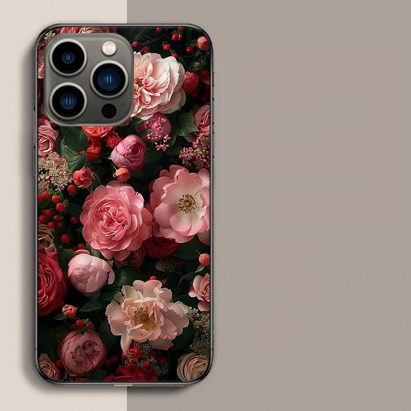 Чехол для телефона «Любовь к экзотическим цветам» для iPhone 17 Air 15 Pro 14 Plus 16 Pro Max 12 13 Mini 11 16E X XS Чехол Милые Fundas