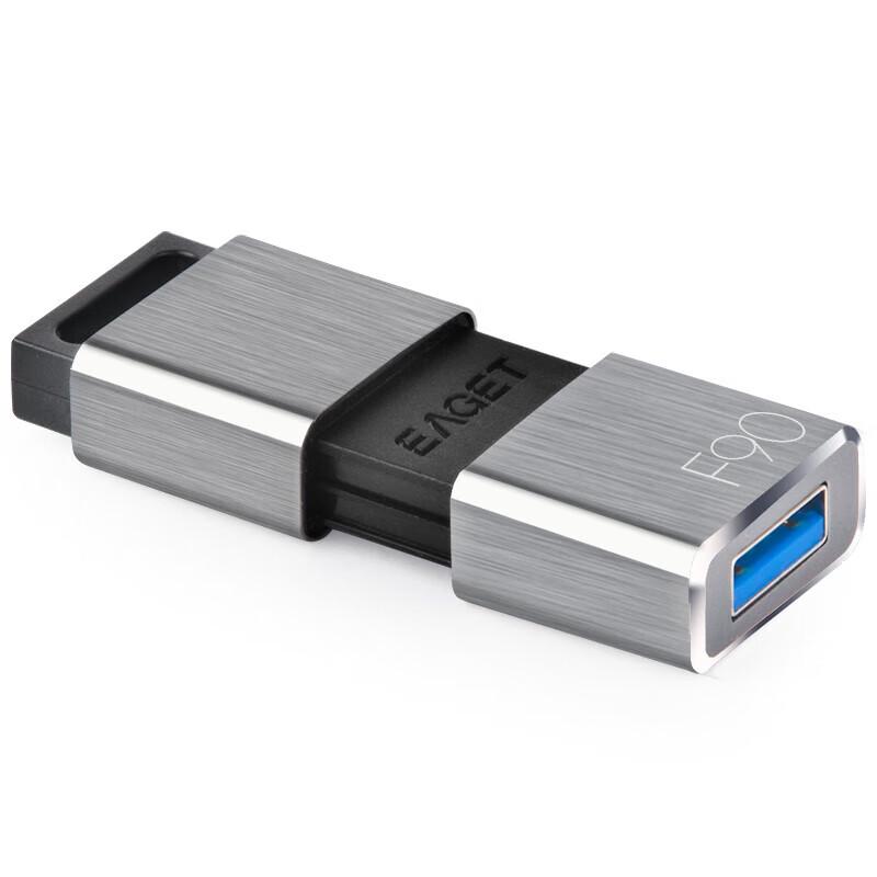 EAGET F90 USB 3.0 High-Speed Retractable Metal USB Flash Drive