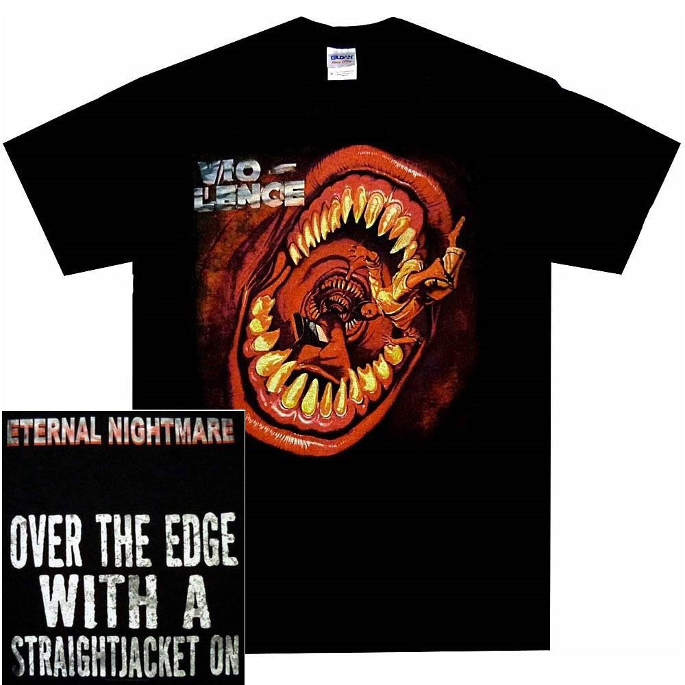 26 Vio-lence Eternal Nightmare Футболка S-XXL Футболка Трэш-метал группа футболка Официальная унисекс футболка