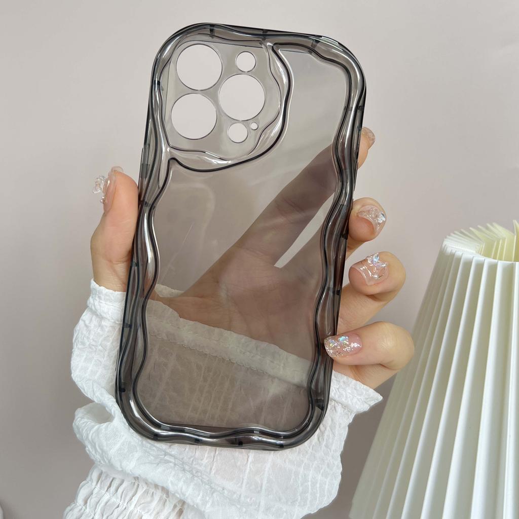 For iPhone 11 12 13 14 15 16 17 Pro Max Air 16e 7 8 Plus XR Phone Cases Flaunt Your Personality with This Exclusive TPU Cover Cream Pattern Soft Case