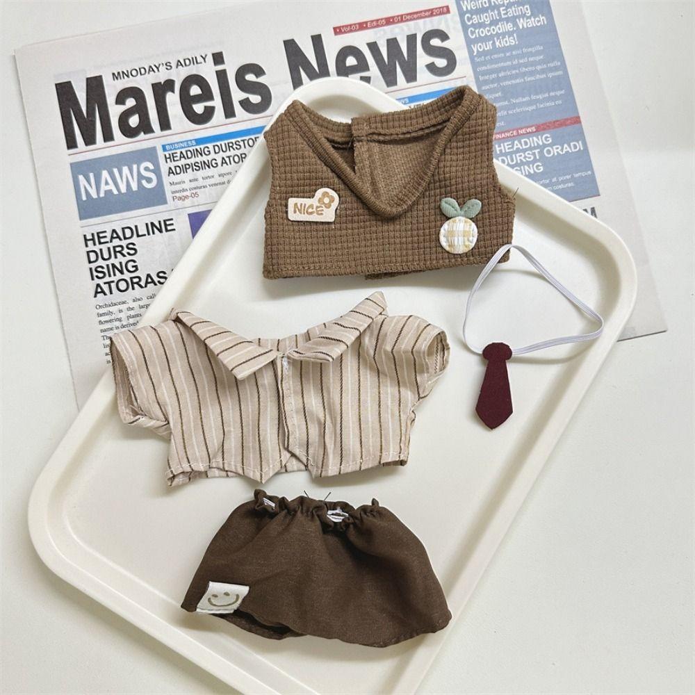 20cm Handmade Cotton Doll Clothes Cos Gift Doll Accessories Fashion Doll Cap Headdress