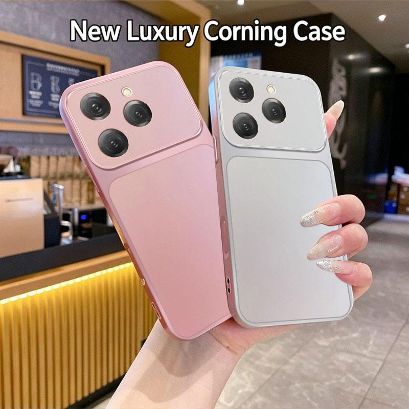 Для Infinix Hot 40 Чехол для Infinix Hot 40 Pro Обложка Hot 40 Pro Capa Задний бампер телефона Ударопрочный ТПУ Жидкий силикон Мягкие Fundas
