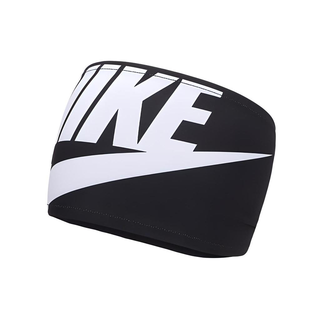 Nike Повязка на голову с принтом букв Унисекс Аксессуары Черный DR5177-010