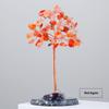 Handmade Mini Crystal Money Tree Natural Healing Gemstone Feng Shui Decor for Home Yoga Studio Tabletop Ornament