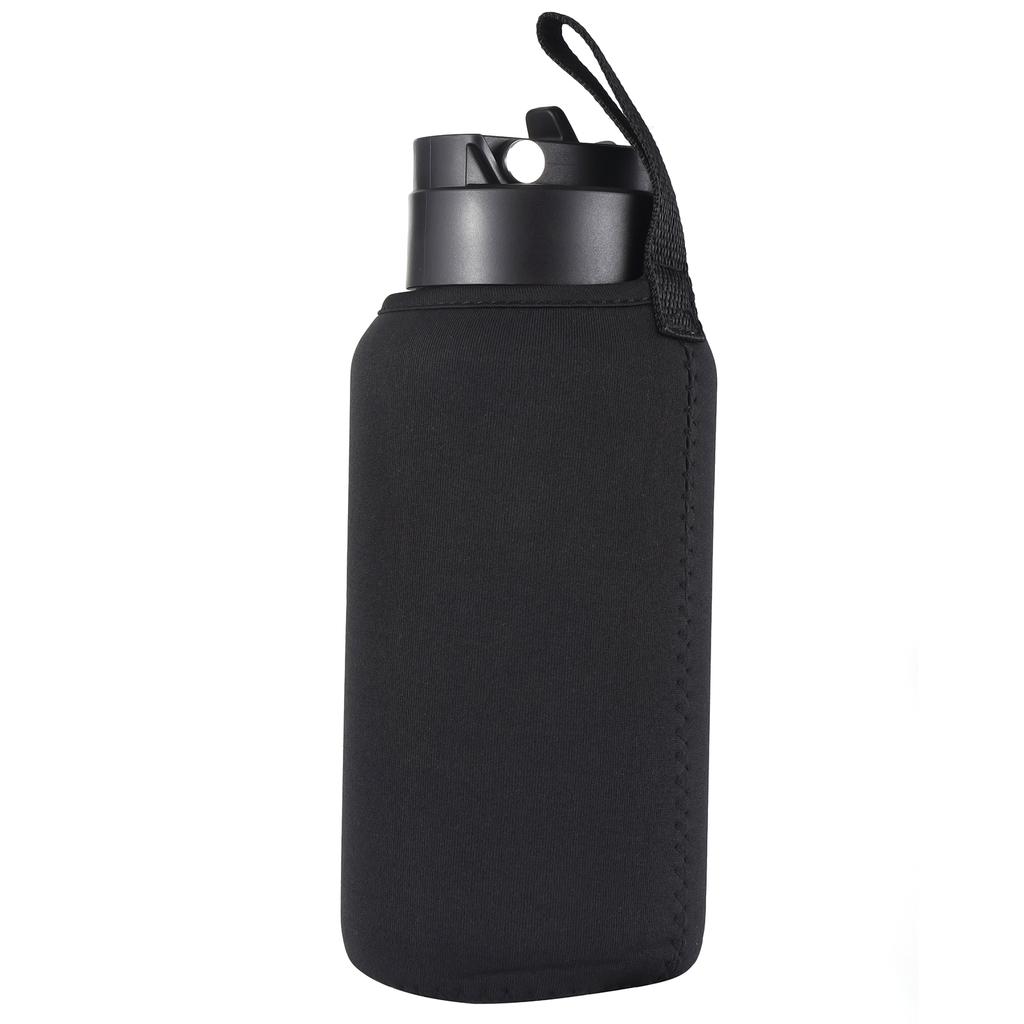 1050ml Stainless Steel Water Bottle Leak Proof Sports Bottle with Straw Lid for Outdoor Camping