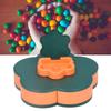 Multi-layer Candy Tray Double Layer Nut Plate 360 Rotating Storage Organizer  Fruit Serving