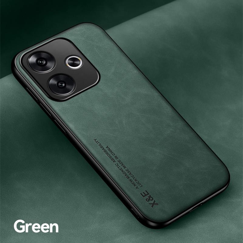 Защитный чехол для Xiaomi Redmi 13 13C 12 5G 12C 10C 10A 10 5G Чехол противоударный магнитный автомобильный держатель текстурированный деловой полный защитный чехол
