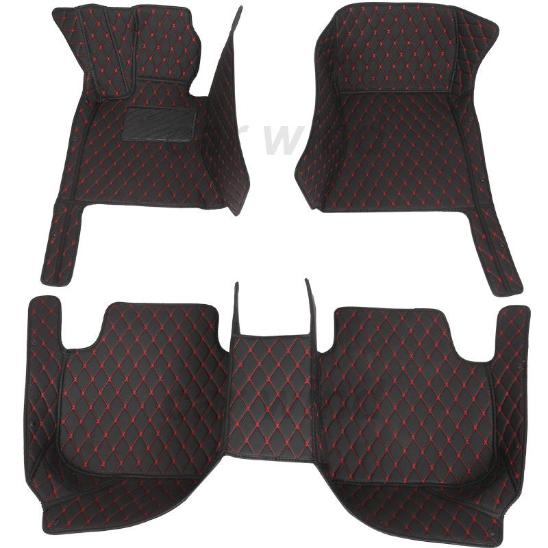 Custom Made Leather Car Floor Mats For Kia Sorento 2013 2014 2009 2012 2006 2008 2015 2017 Carpets Rugs Foot Pads