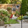 Transparent Hanging Bird Feeder Splash-proof Automatic Bird Feeder  Cage Accessories
