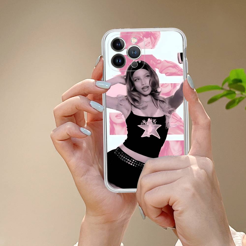 Чехол для телефона Emilia Mernes Mp3 для iPhone 17 16 15 14 11 12 13 Mini Pro XS Max Plus Funda Shell